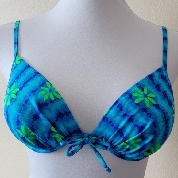 Vintage Endless Sun Floral High Cut Bikini Small - Picture 4 of 8